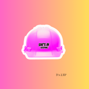 POW Note- Pink Hard Hat
